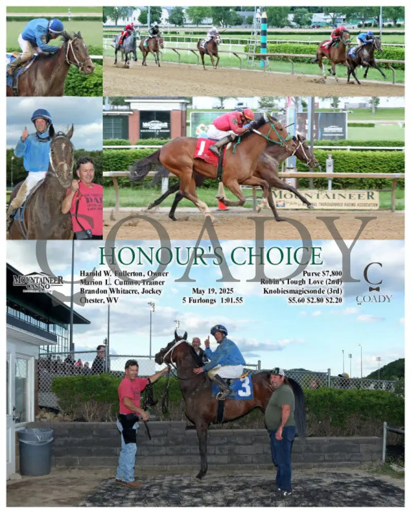 HONOUR’S CHOICE - 05-19-25 - R01 - MNR Mountaineer Park