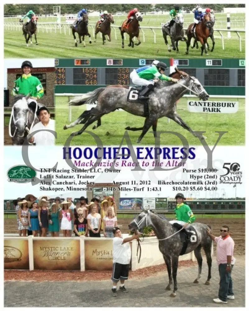 Hooched Express - 081112 Race 03 Canterbury Park