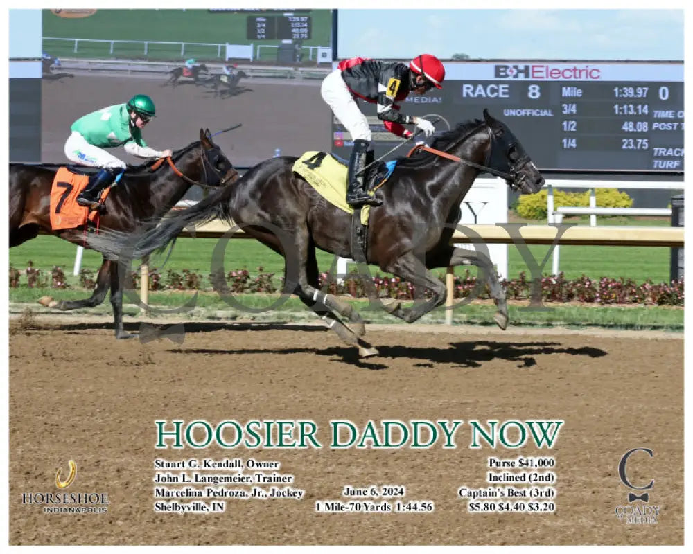 Hoosier Daddy Now - 06-06-24 R08 Ind Action Indiana Grand