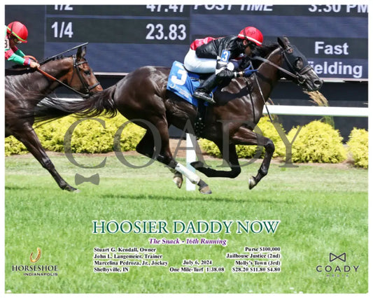 Hoosier Daddy Now - The Snack 16Th Running 07-06-24 R07 Ind Action Indiana Grand