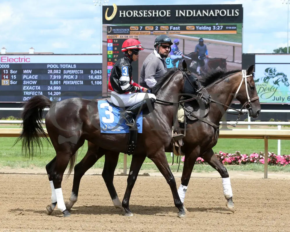 Hoosier Daddy Now - The Snack 16Th Running 07-06-24 R07 Ind Post Parade 01 Indiana Grand