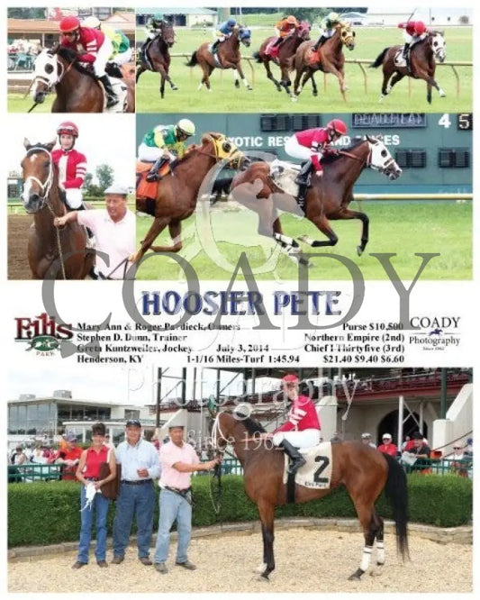 Hoosier Pete - 070314 Race 02 Elp Ellis Park