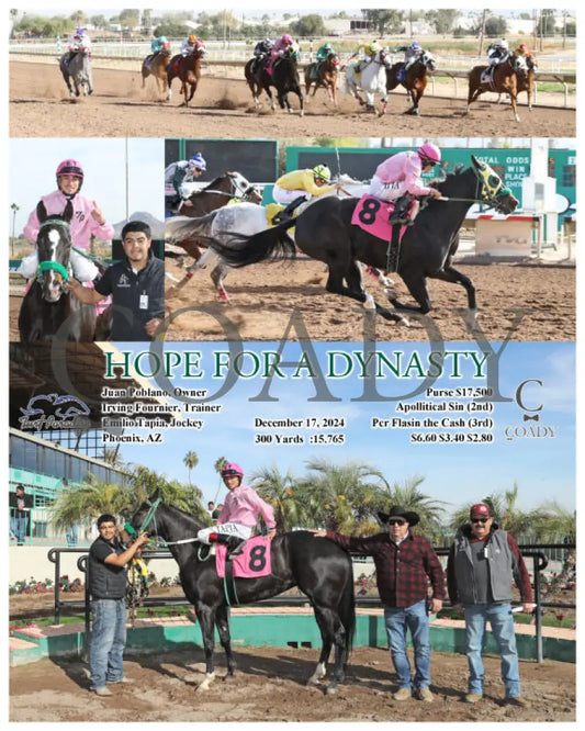 Hope For A Dynasty - 12-17-24 R02 Tup Turf Paradise