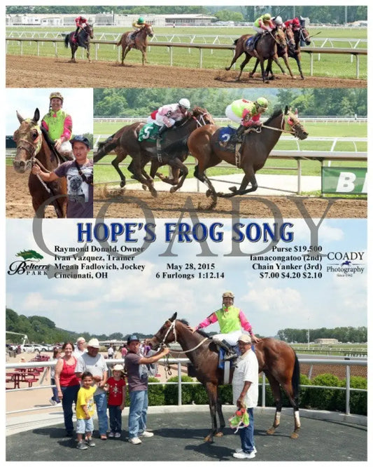 Hope’s Frog Song - 052815 Race 04 Btp Belterra Park