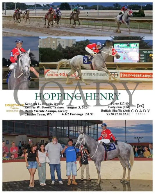 Hopping Henry - 08-03-24 R03 Ct Hollywood Casino At Charles Town Races