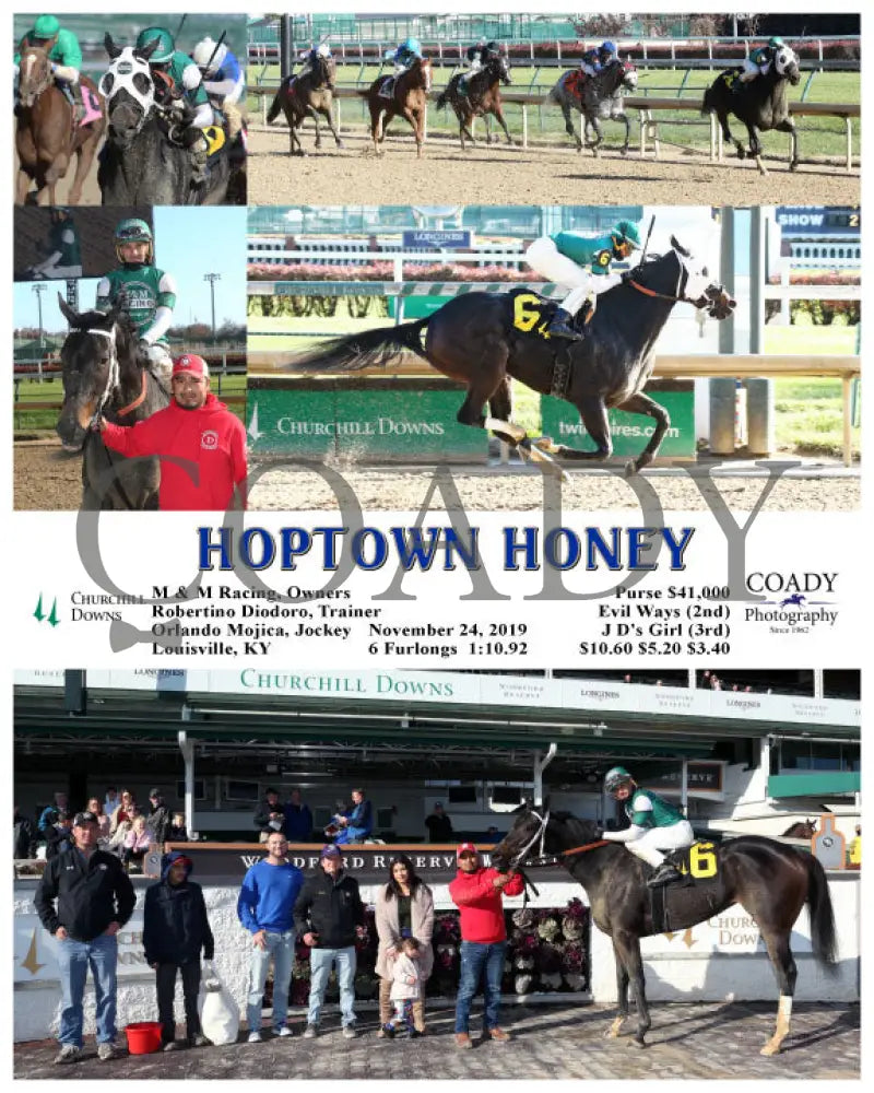 Hoptown Honey - 11-24-19 R03 Cd Churchill Downs