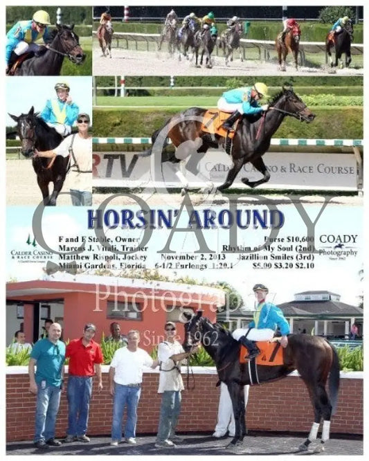 Horsin’ Around - 110213 Race 03 Crc Calder Course