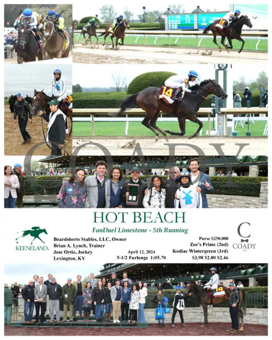 Hot Beach - Fanduel Limestone 5Th Running 04 - 12 - 24 R07 Kee Keeneland