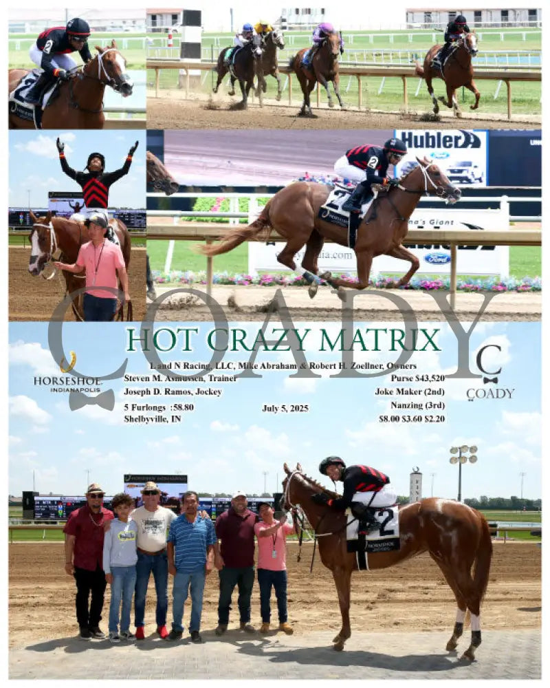 HOT CRAZY MATRIX - 07-05-25 - R02 - IND Indiana Grand