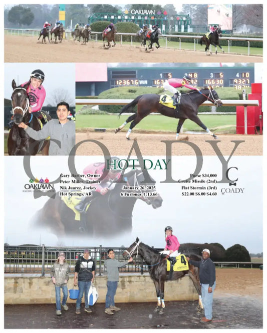 Hot Day - 01-26-25 R08 Op Oaklawn Park
