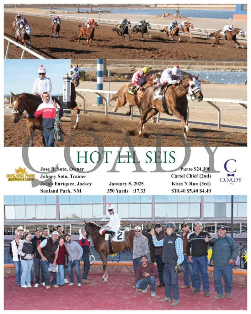Hot Lil Seis - 01-05-25 R06 Sun Turfway Park