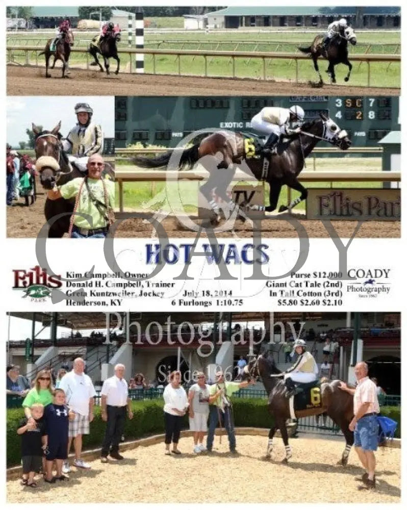 Hot Wacs - 071814 Race 02 Elp Ellis Park