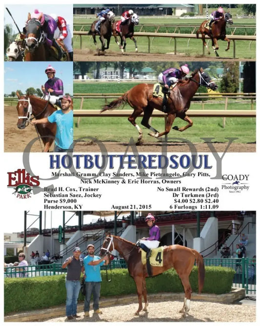 Hotbutteredsoul - 082115 Race 04 Elp Ellis Park