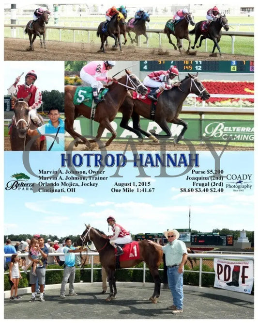 Hotrod Hannah - 080115 Race 04 Btp Belterra Park