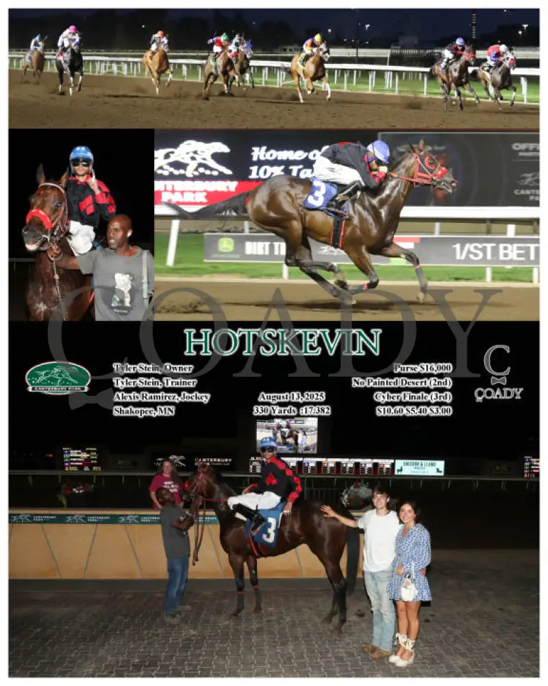 HOTSKEVIN - 08-13-25 - R08 - CBY Canterbury Park