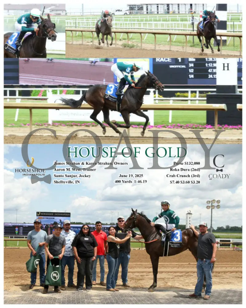 HOUSE OF GOLD - 06-19-25 - R01 - IND Indiana Grand