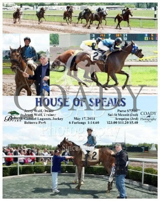 House Of Spears - 051714 Race 04 Btp Belterra Park