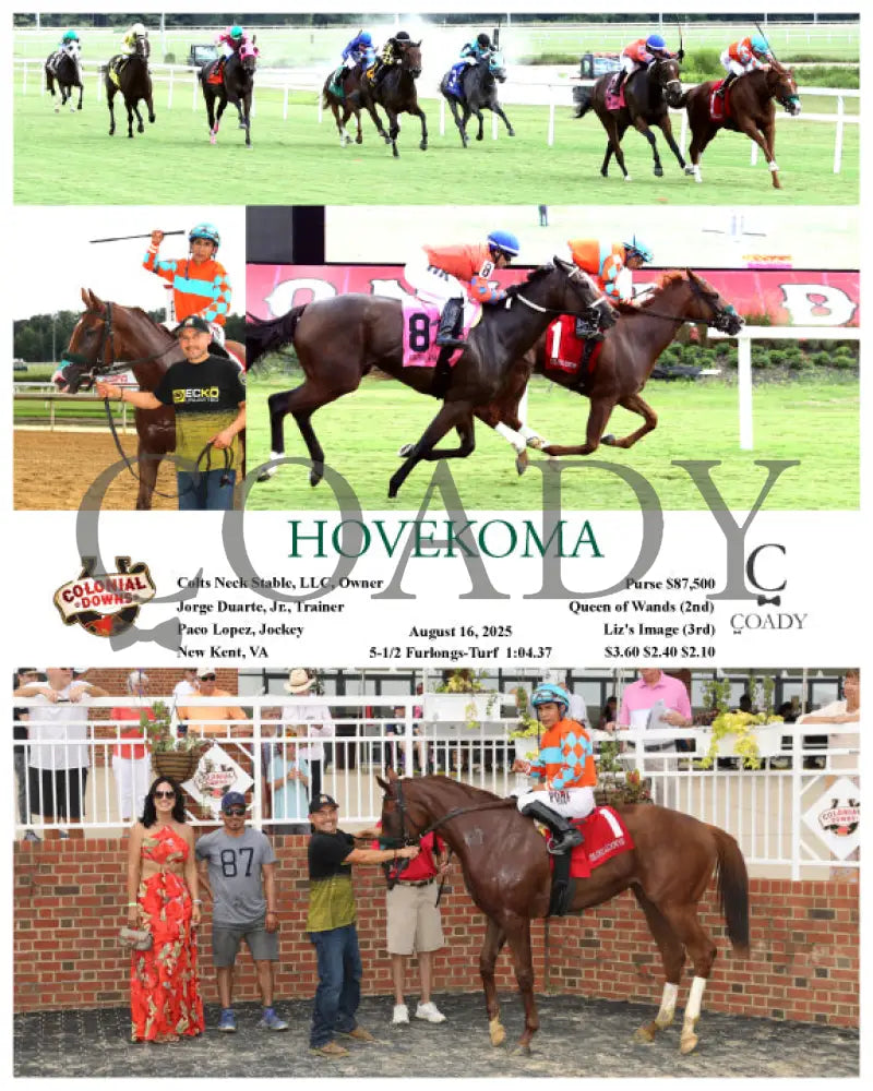HOVEKOMA - 08-16-25 - R03 - CNL Colonial Downs