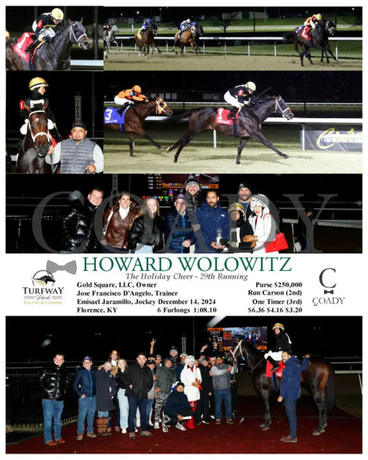 Howard Wolowitz - The Holiday Cheer 29Th Running 12-14-24 R07 Tp Turfway Park