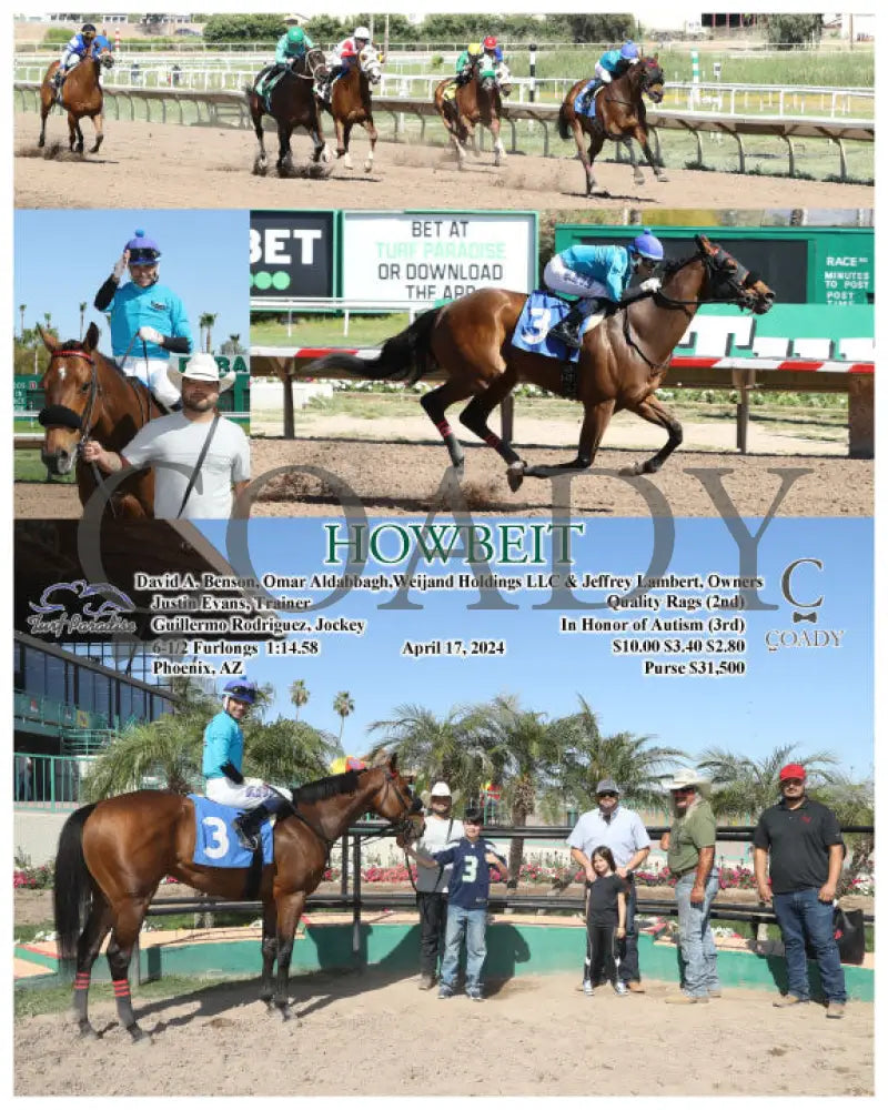 Howbeit - 04 - 17 - 24 R05 Tup Turf Paradise