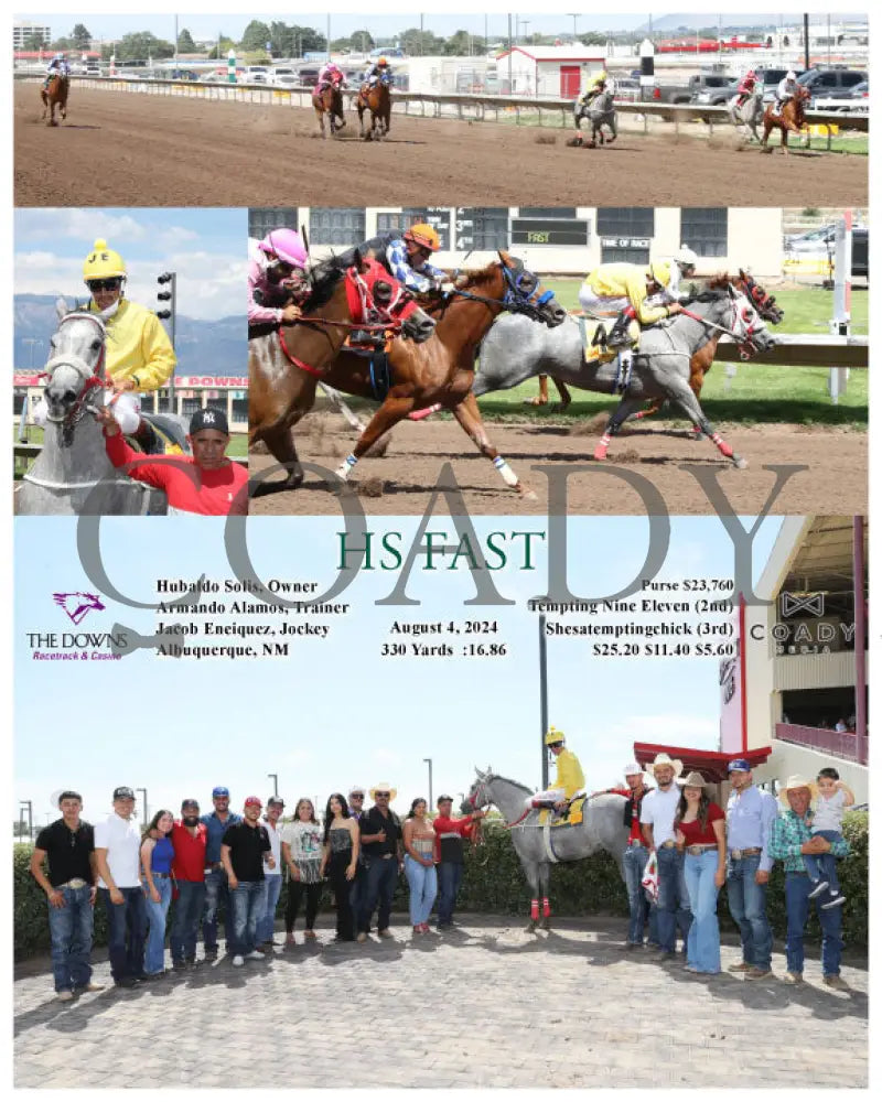 Hs Fast - 08-04-24 R07 Alb Downs At Albuquerque