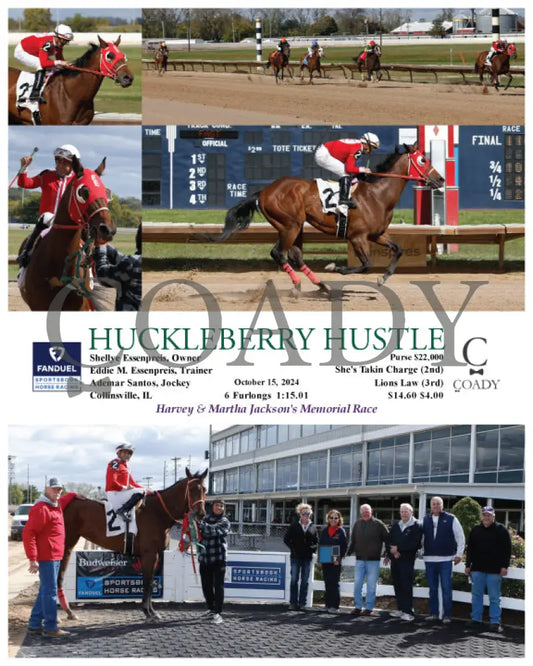 Huckleberry Hustle - 10-15-24 R02 Fan Fanduel Sportsbook Horse Racing