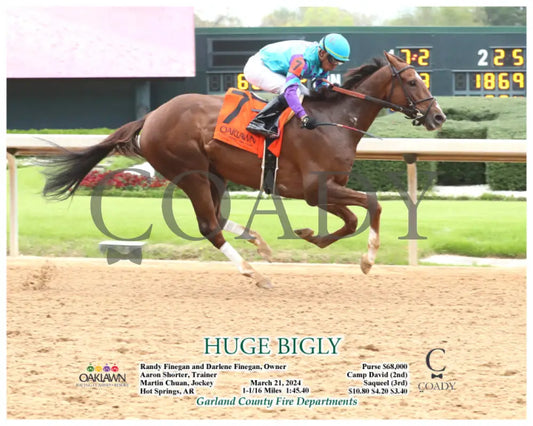 Huge Bigly - 03 - 21 - 24 R04 Op Action Oaklawn Park