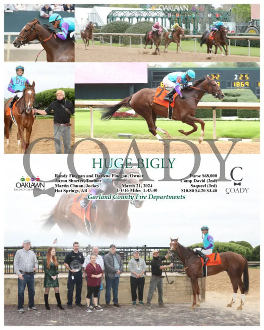 Huge Bigly - 03 - 21 - 24 R04 Op Oaklawn Park