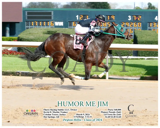 Humor Me Jim - 03 - 09 - 24 R05 Op Action Oaklawn Park