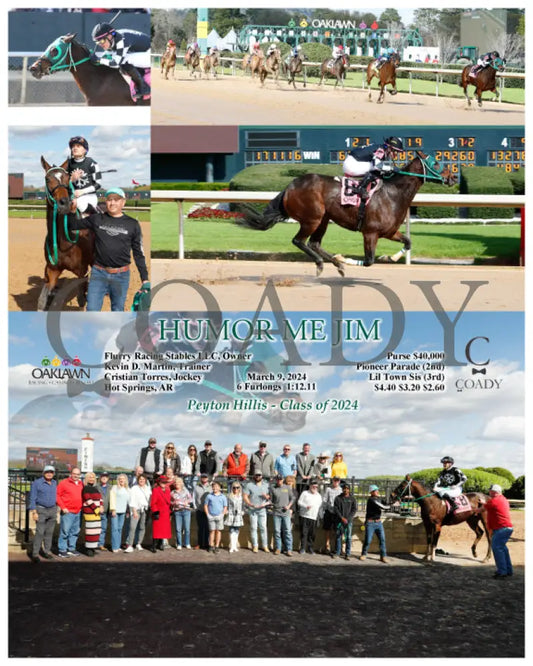 Humor Me Jim - 03 - 09 - 24 R05 Op Oaklawn Park