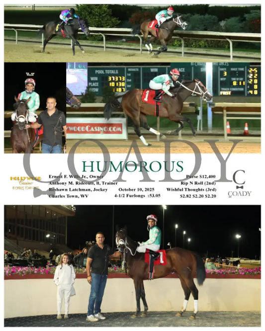 HUMOROUS - 10-10-25 - R03 - CT - Coady Media - Kurtis Coady Photography