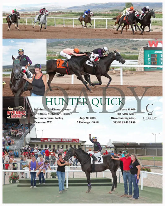 HUNTER QUICK - 07-20-25 - R07 - WYO Wyoming Downs