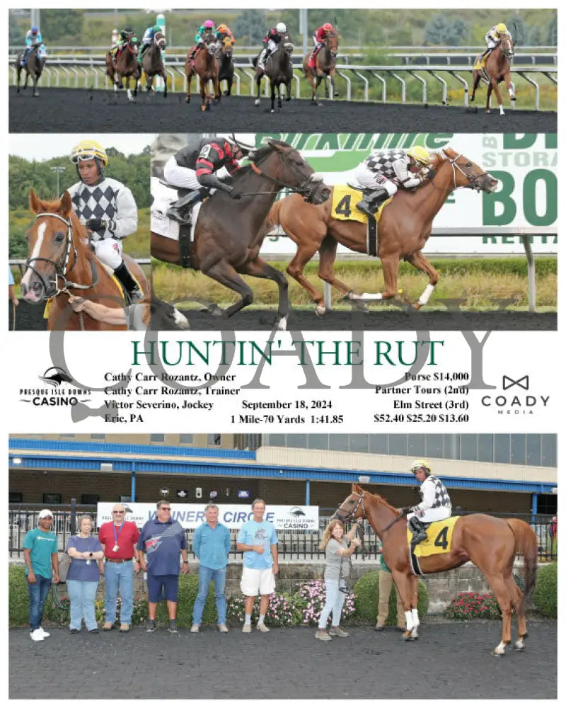 Huntin’ The Rut - 09-18-24 R05 Pid Presque Isle Downs