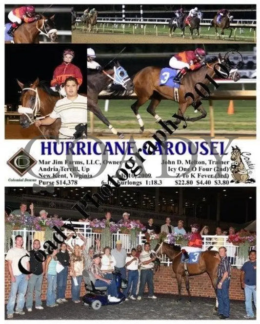 Hurricane Carousel - 7 10 2009 Colonial Downs