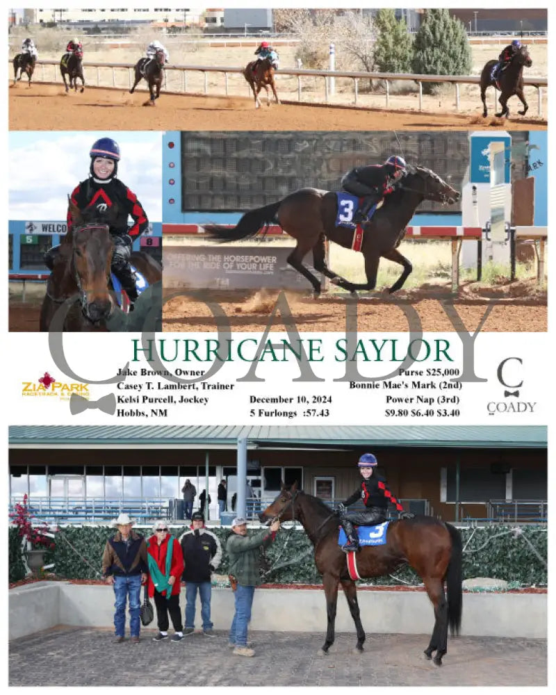 Hurricane Saylor - 12-10-24 R01 Zia Zia Park