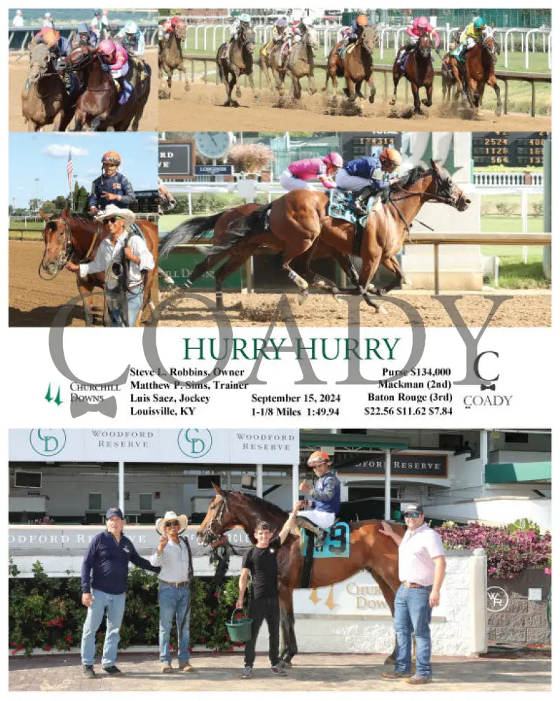 Hurry - 09-15-24 R09 Cd Churchill Downs