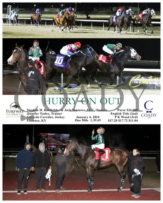 Hurry On Out - 01-04-24 R08 Tp Turfway Park