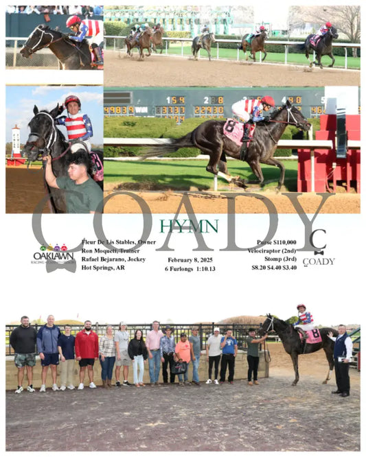 Hymn - 020825 Race 08 Op Oaklawn Park