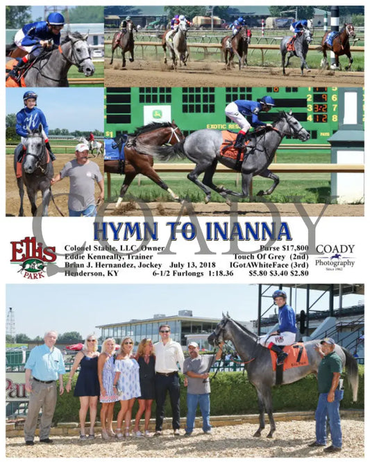 Hymn To Inanna - 071318 Race 06 Elp Ellis Park