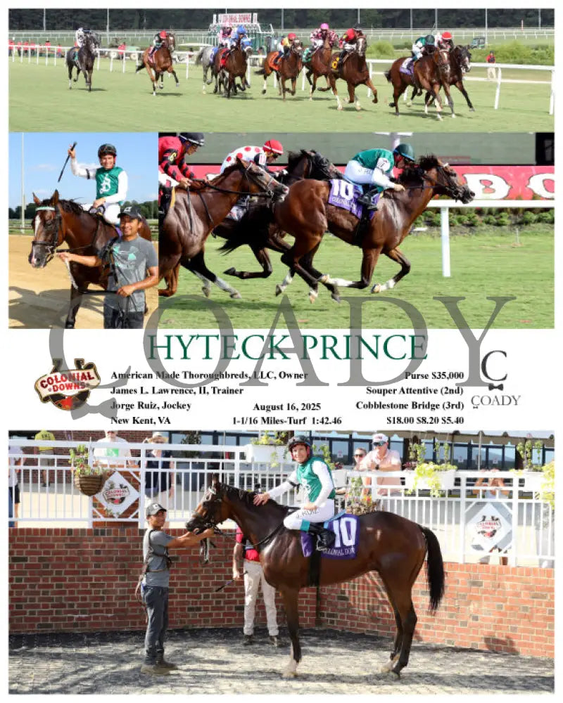 HYTECK PRINCE - 08-16-25 - R10 - CNL Colonial Downs