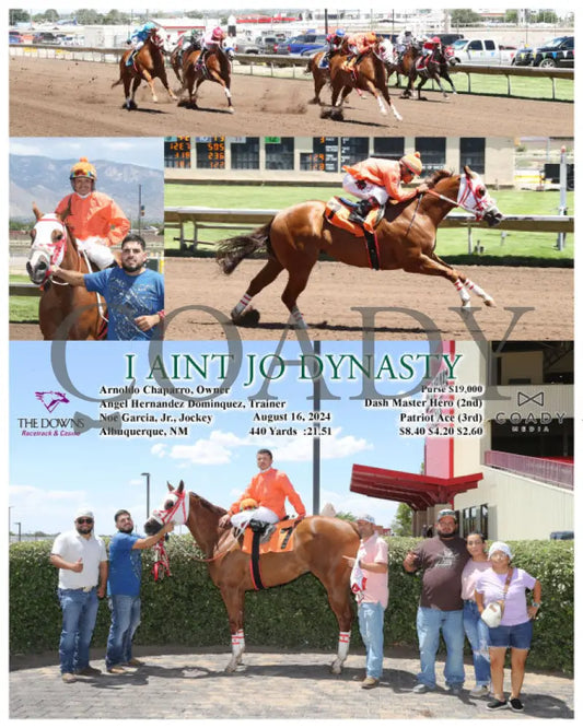 I Aint Jo Dynasty - 08-16-24 R03 Alb Downs At Albuquerque