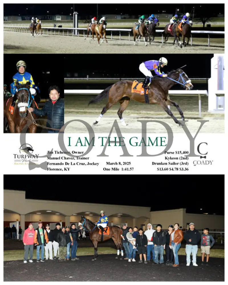 I AM THE GAME - 03-08-25 - R04 - TP Turfway Park