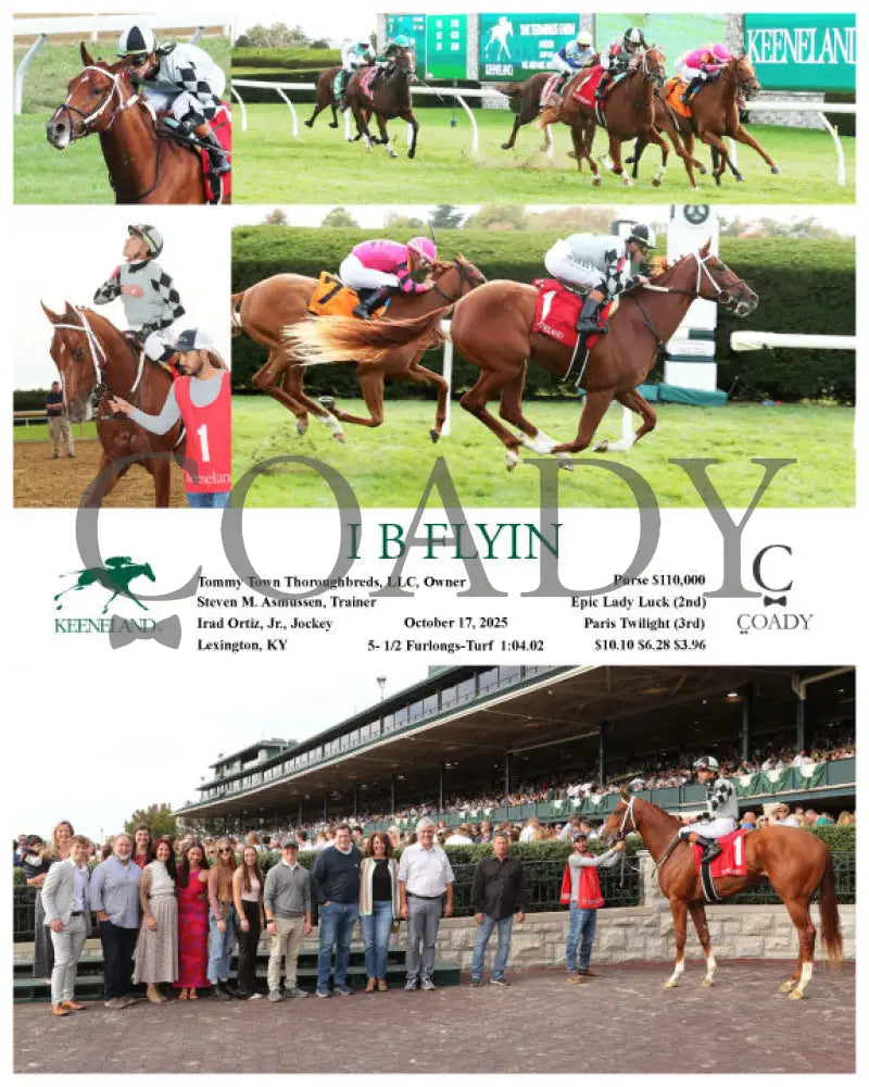 I B FLYIN - 101725 - Race 07 - KEE Keeneland