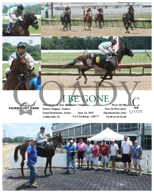 I BE GONE - 06-24-25 - R01 - FP Fanduel Sportsbook Horse Racing