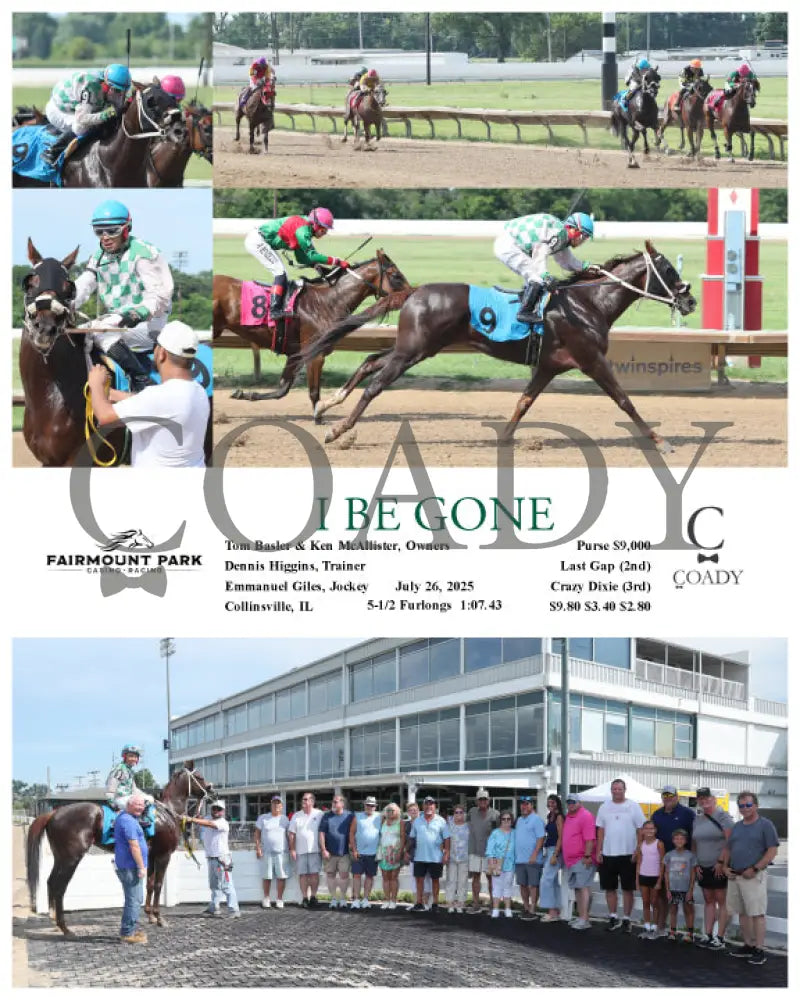 I BE GONE - 07-26-25 - R07 - FP Fanduel Sportsbook Horse Racing