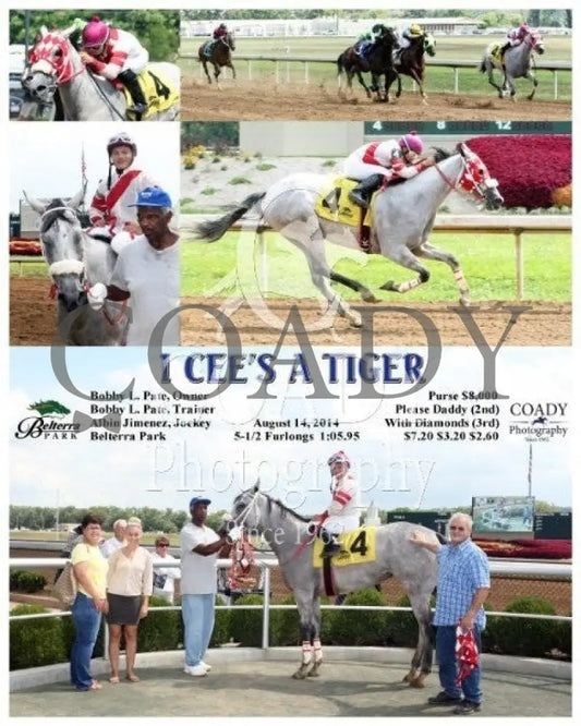 I Cee’s A Tiger - 081414 Race 05 Btp Belterra Park