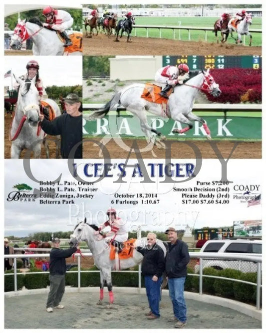 I Cee’s A Tiger - 101814 Race 03 Btp Belterra Park