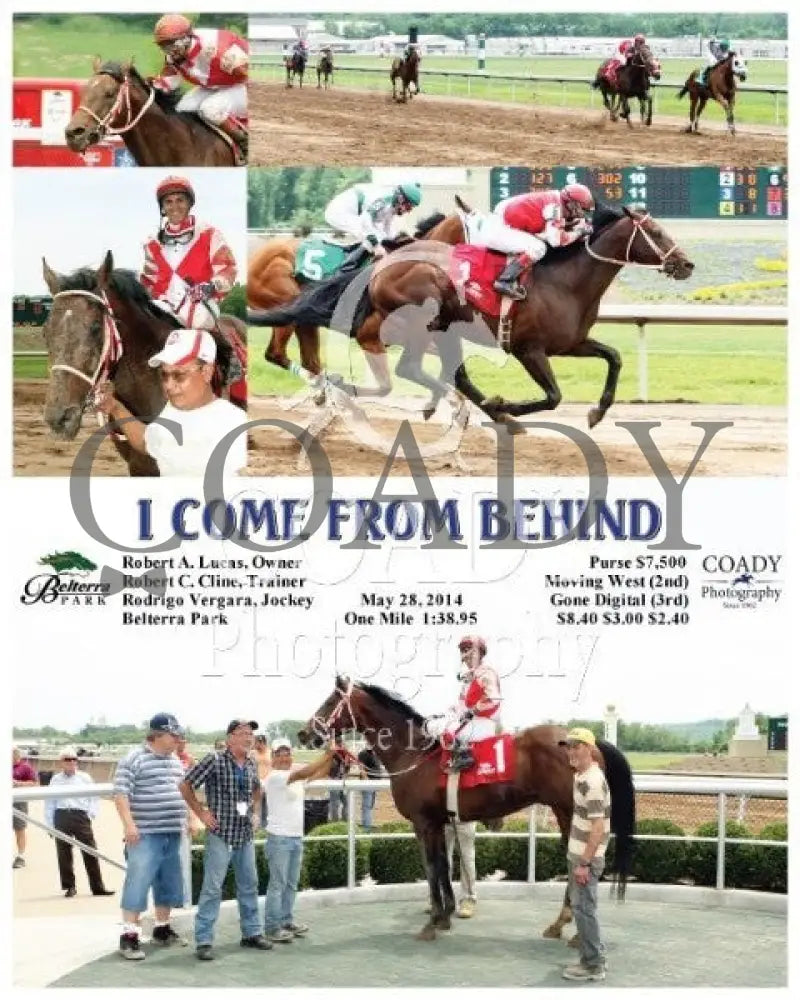 I Come From Behind - 052814 Race 01 Btp Belterra Park