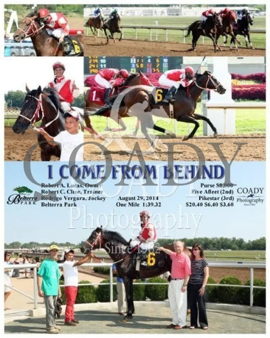 I Come From Behind - 082914 Race 02 Btp Belterra Park