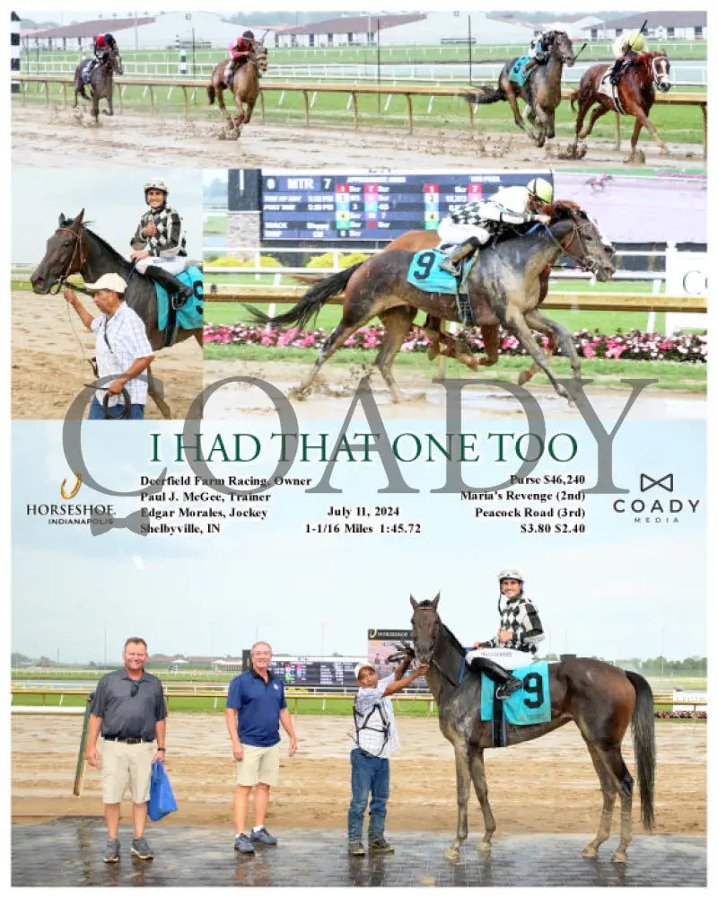 I Had That One Too - 07-11-24 R07 Ind Indiana Grand